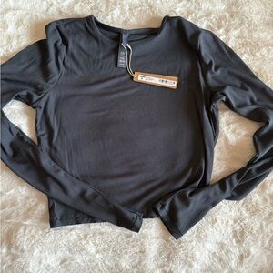 SKIMS Soft Lounge Long Sleeve Crop Top